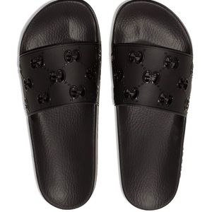 Gucci Rubber GG Sandal “Black”!!!